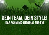 Dein Team, dein Style: Schmink dich in Fußballstimmung!