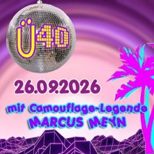 &Uuml;40 Party mit Camouflage Legende Marcus Meyn  | Flensburg