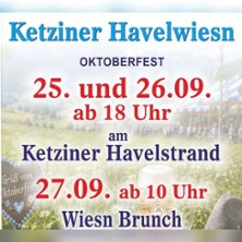 Ketziner Havelwiesn - Oktoberfest am Ketziner Havelstrand