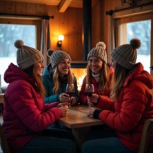 Alpengl&uuml;hen M&auml;delsabend - Im Original K&ouml;ndringen (Garten)