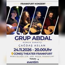 Grup Abdal Live in Frankfurt | G&uuml;nes Theater