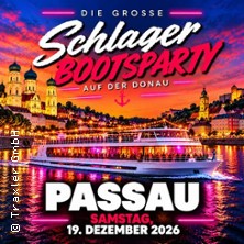 Schlager Bootparty @ Passau | 
Anlegestelle Wurm & Noe Passau