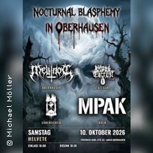 Nocturnal Blasphemy in Oberhausen - Blasphemic Black Metal Night in Helvete