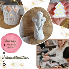 Workshop Keramik gie&szlig;en - Weihnachten