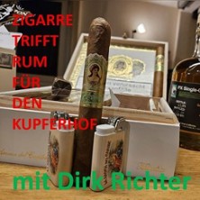 Zigarre trifft Rum f&uuml;r den Kupferhof mit Dirk Richter von Kohlhase & S&ouml;hne