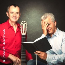 Peter Ufer - Der komische Sachse |  Humorist Peter Ufer und Gitarrist Frank Fr&ouml;hlich