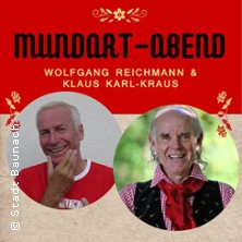 Mundart-Abend - Wolfgang Reichmann & Klaus Karl-Kraus