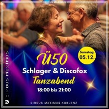 &Uuml;50 Schlager & Discofox Tanzabend