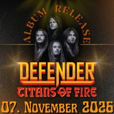 Defender Album Release Party - Support: Mechanic Tyrants + Front Row Warriors