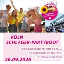 Schlager-Partyboot K&ouml;ln