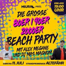 80er/90er/2000er - Beachparty