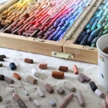 Wochenendkurs Pastellmalerei - Atelier im alten Bahnhof Wanfried