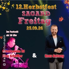 Herbstfest 2026 - Festzelt Gemeindezentrum Sagard