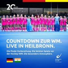 Hockey-L&auml;nderspiel Damen - 20 Jahre Hockeyclub Heilbronn