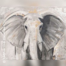 Elefant abstrakt | 
Malerlei Malworkshops