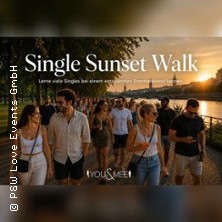 Single Sunset Walk | Rheinuferpromenade