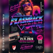 FLASHBACK - Die gro&szlig;e 80er & 90er Party | 
Stadthalle Otterberg