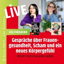 KulturAbend: Scham & K&ouml;rpergef&uuml;hl mit Miriam Stein und Susanne Liedtke