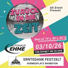 Zur&uuml;ck in die Zeit - Die Zeitreise Party
