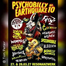 Psychobilly Earthquake Nr. 10 | ResonanzWerk Oberhausen