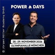 Power Days - J&uuml;rgen H&ouml;ller & Julian Otto | Das erfolgreichste Weiterbildungsevent Europas
