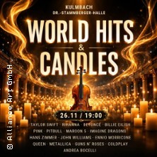 World Hits & Candles |  Musikalische Magie im Schein tausender Kerzen