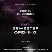 Ersti Semester Opening Party