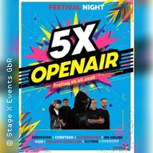 5X Open Air I Festival Night