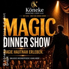 Magic Dinner Show mit 3-Gang-Men&uuml; - Die besondere Dinner Show in Minden | Exklusive Erlebnisgastro.