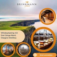 Whiskytasting mit Drei G&auml;nge Men&uuml;