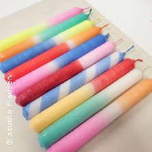Creative Candle-Workshop in M&uuml;nster  Gestalte individuelle Kerzen mit Dip Dye-Technik