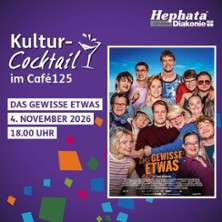 Das gewisse Etwas: Kino mit Filmgespr&auml;ch - Mit Schauspielern Jan Bobke und Patrick Finger