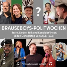 Brauseboys: Politwochen Wahlcheck 2026! -  Leseb&uuml;hne, Talk und Musik