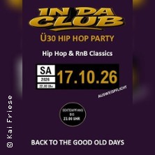 In Da Club - &Uuml;30 Hip Hop Party
