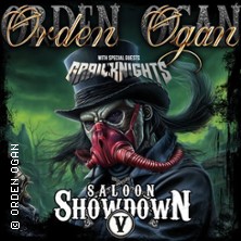 Orden Ogan  + Support: Grailknights - Saloon Showdown V