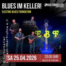 Electric Blues Foundation - Kulturkeller Limbach-Oberfrohna