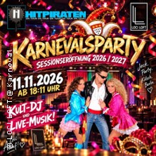 Karneval & Fasching - K&ouml;lsch, DJ und Liveband-Party