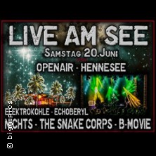 Live Am See Samstag- B-Movie - Nichts - Echoberyl & The Snake Corps & Elektrokohle