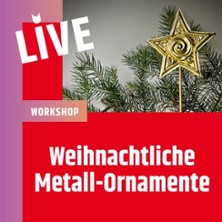 Workshop Weihnachtliche Metall-Ornamente | Selbstgepr&auml;gte Dekoration