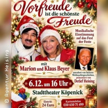 Nikolaus im Stadttheater K&ouml;penick - Marion und Klaus Beyer, Detlef Heising