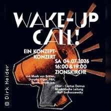 Wake-Up Call - Familienkonzert