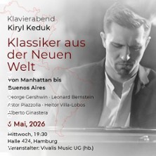 Klassiker aus der neuen Welt | Klavierabend von Kiryl Keduk