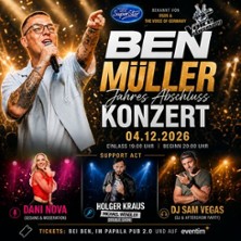 Ben M&uuml;ller - Jahres Abschluss Konzert