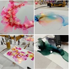 Alkohol Ink Workshop | Herzwerk Workshops