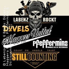 Labenz rockt 2026 - Bands: D&uuml;vels, Pfefferminz, Maggers United und Still Counting