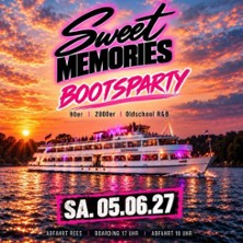 Sweet Memories Bootsparty | Fahrgastschiff &bdquo;Germania&ldquo;
