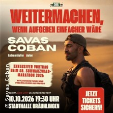 Savas Coban Live - Schwarzwald-Marathon | Stadthalle Br&auml;unlingen