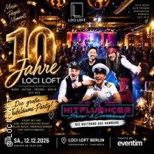 X-Mas Party Berlin Liveband & DJ - 10 Jahre Loci Loft gro&szlig; feiern