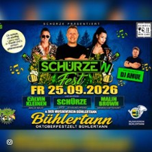 Sch&uuml;rzenfest - Sch&uuml;rze, Calvin Kleinen, Malin Brown, DJ Amue