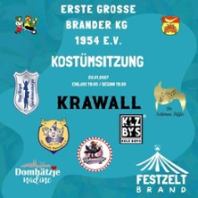 Erste grosse Brander K.G. 1954 e.V. - Kost&uuml;msitzung